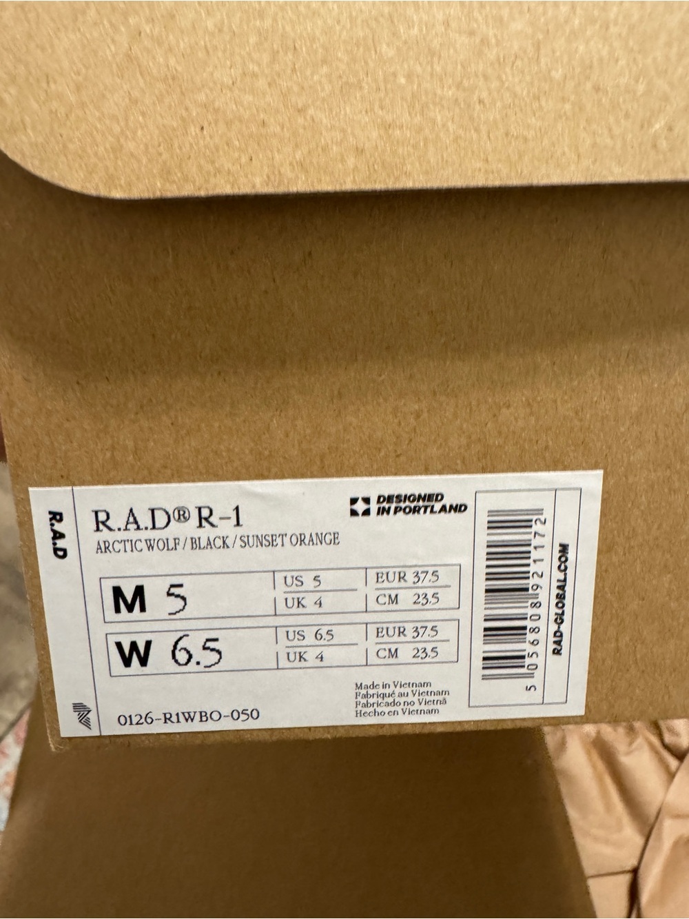 RAD Global NEW R1 size 6.5 - Picture 3 of 6